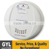 Carbon monoxide detector alarms