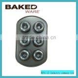 Online Shopping Round Shape 100% Food Grade 6 Cavity Donut Pan thumbnail-4