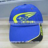 100% Cotton 6 Panel Flat Embroidery Baseball Cap