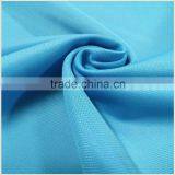 One Side Brushed Fabric Tricot Super Poly Fabric Color Blue