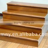 solid wood stair tread