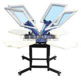 4 Color 2 Station Manual Silk Screen Printer