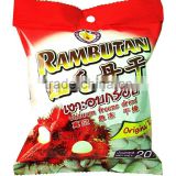 Freeze dried Rambutan 20 g fruit snack