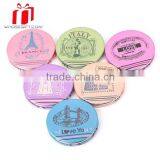 Double Sided Pocket Mirror With Pu Leather For Promotional Gift,