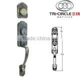 Tri-Circle High Quality Entrance Handle Set Door Lock TC8093 thumbnail-1