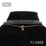 and Earring Vintage Alloy Resin Jewelry Necklaces Deer Antlers Collarbone Necklace