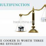 Drum Shape Stainless Steel Electric Pressure Cooker thumbnail-4