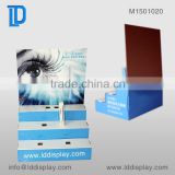 cardboard counter top dispay for eye shadow