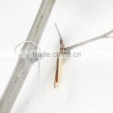 Stainless Steel Rose Gold Simple Long Engravable Tag thumbnail-6