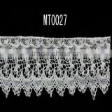 8.8CM White daisy embroidery trim lace trimming yard