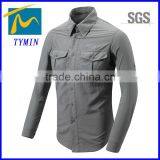 2014 Latest Men Quick Dry Man Shirt Hiking Bivouac Apparel Quick Dry Hiking Trekking Long Sleeve Mens Shirts thumbnail-1