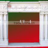 Marble Carved Stone Fireplace thumbnail-1