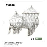 Outdoor tassel lace rope hammock