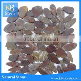 Home decoration natural red stone tiles