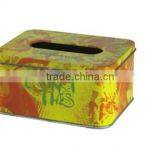 Rectangular Shape With Hole in the Middle for Tissue Tin Box