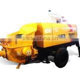 50m3/hour small concrete diesel trailer pump