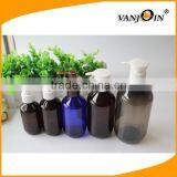 Boston Round Shampoo Lotion Pump Bottle Set With Labels thumbnail-4