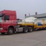 China Heavy Duty Truck Car Lowbed Semi Trailer With 3 Axle for Sale thumbnail-4