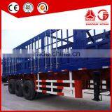 Truck Trailer Type Two Storages Cow Livestock Fence Truck Trailer/cattle Transport Trailer for Sale/livestock Trailer thumbnail-4