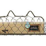 Bottle Cap Wide Metal Wire Basket With Screws thumbnail-1