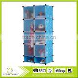 Eight Lattice Grid Wardrobe With Shoe Storage Cabinets DIY Variety Bedroom Wardrobe Lockers thumbnail-1