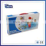 2-in-1 Sports Arena Basketball, Football, Water Polo,& Soccer Play Land or Water