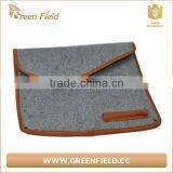 Wholesale Gray Handmade Popular Felt Laptop Bag thumbnail-2