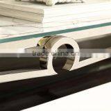 Modern Stone Lowes TV Stand Stainless Steel Legs With Drawer thumbnail-3