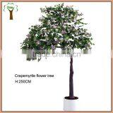 Artificial Single Trunk Crapemyrtle Flower Tree thumbnail-1