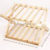 2017 New Style Wooden Shoes Rack Two Layers thumbnail-3