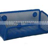 Blue Metal Mesh Rectangle Magnetic Holder With Magnets thumbnail-2
