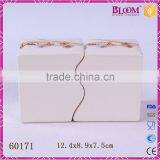 Personalized Ceramic Rectangle Salt and Pepper Shaker thumbnail-3