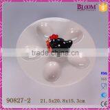 High Quality Ceramic Egg Tray,ceramic Egg Holder thumbnail-5