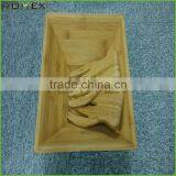High Quality Morden Bamboo Salad Bowl With Hands