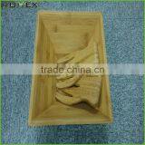 Natural Bamboo Product Bamboo Square Salad Bowl Fruit Bowl Made of Bamboo/Homex_Factory thumbnail-2