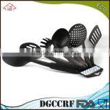 NBRSC 6 Piece Heat Resistant Nylon Cooking Utensil Set Plastic Kitchen Gadget Tool thumbnail-2
