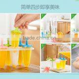 Star Shape Reusable Popsicle Molds Ice Pop Molds Maker, Set of 6, thumbnail-5