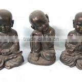 Home or Garden Ornaments Fiberglass Little Buddha Statues for Sale thumbnail-1