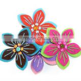 2017 hight quality new products hot sale interior home party ornament handmade felt artificial fabric flower made in China