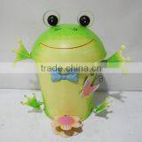 Cute Indoor Iron Garbage With Pedal for Home Decoration thumbnail-1