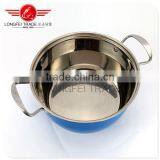 Good Quality Double Bottom Stainless Steel American Cooking Pot/ Kitchen Cookware Set thumbnail-4