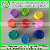Mixing Colors Silicone Container for Oil, Colorful Silicone Jar thumbnail-4