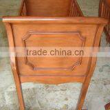 Bisini New Arrival Wooden Color Baby Cradle, Antique Baby Swing Bassinet/cradle - BF07-70350W thumbnail-1