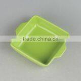 Ceramic Square Bakeware With Color Glaze thumbnail-3