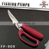 Hot Sale Stainless Steel Fishing Shears With Soft Grip Rubber Handle thumbnail-4