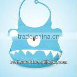 2014 Cute Fashionable Cartoon Pattern Silicone Baby Apron thumbnail-1