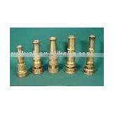 Garden Brass Water Nozzle Adjustable Spray Straight Jet to Hollow Spray thumbnail-1