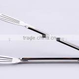 AFY25 High Quality 9 Inches Kitchen Utensils Stainless Steel Food Tong thumbnail-6