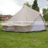 Rip-stop Fabric Top Quality Bell Tent for Camping Canvas With Dia 4m