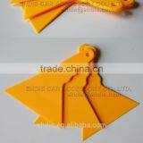 A10 Triangle Scraper With Logo Printing Car Window Scraper PP Material thumbnail-3